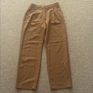 Tan Tailored Pants